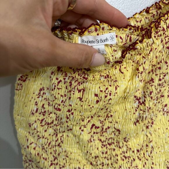 POUPETTE ST BARTH Soledad Maxi Dress in Yellow Biot - Picture 5 of 5